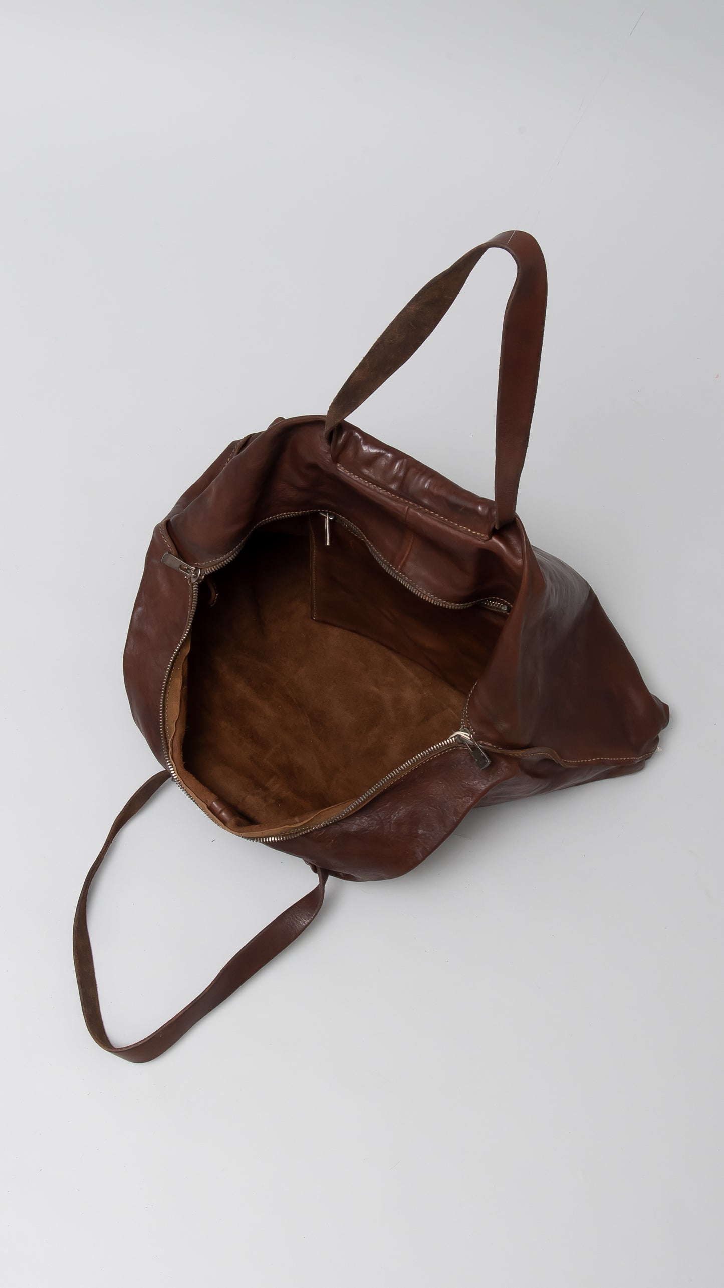 Tote Bag with Continuous Handles