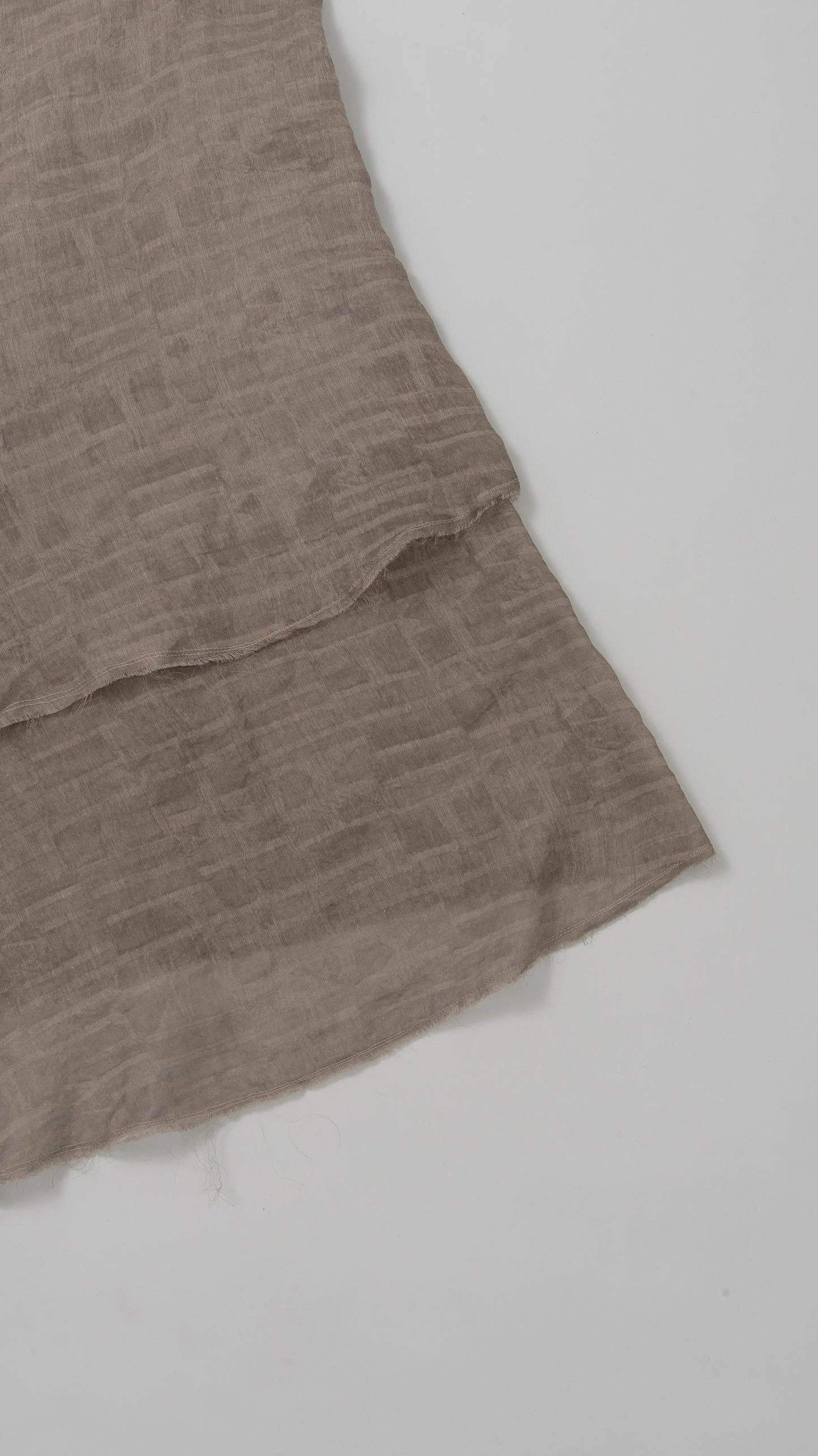 fold closing double skirt/short