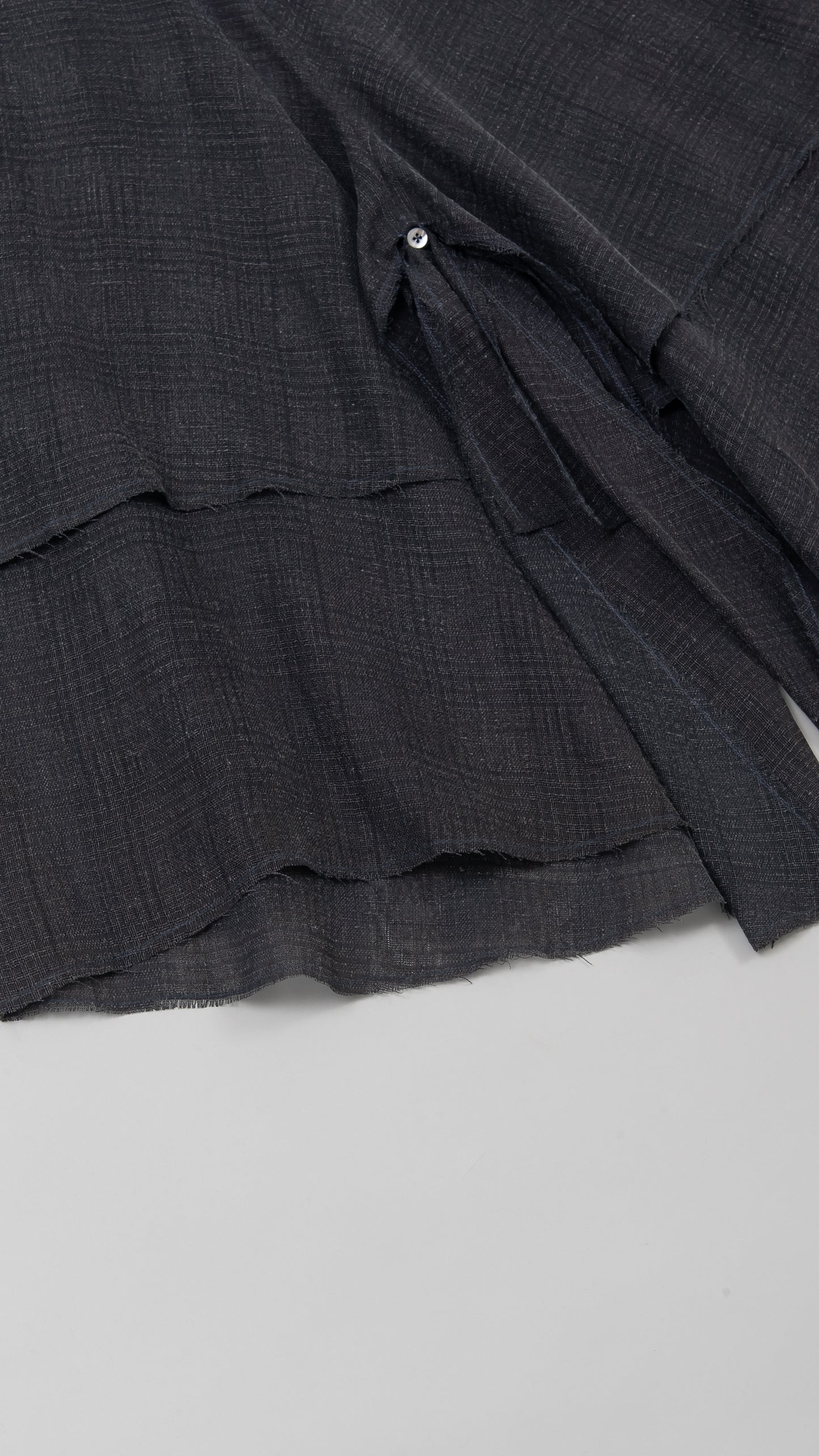 fold closing double skirt/short