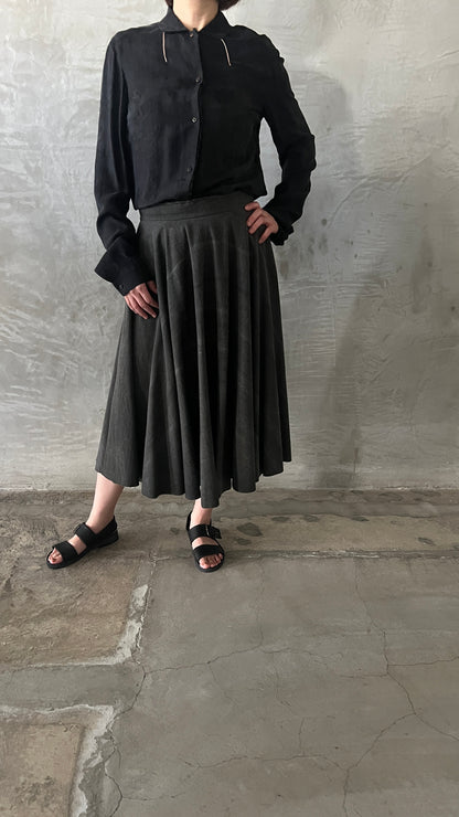 wo.fitted long sleeve short shirt