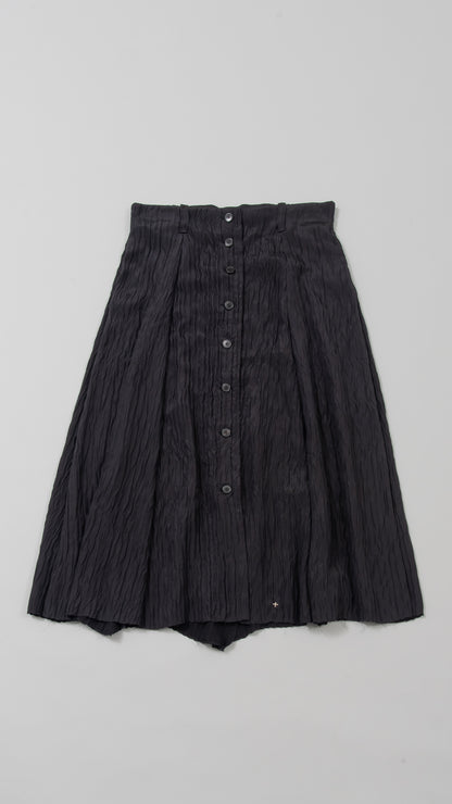 8panel buttoned skirt