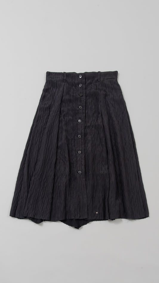 8panel buttoned skirt