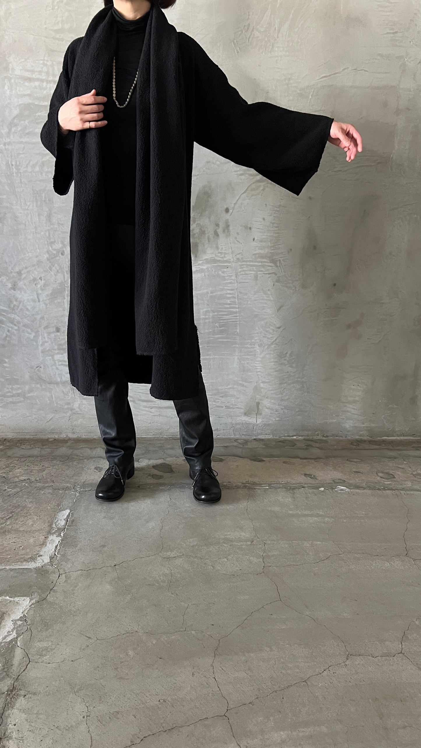 long sleeve hooded cloak