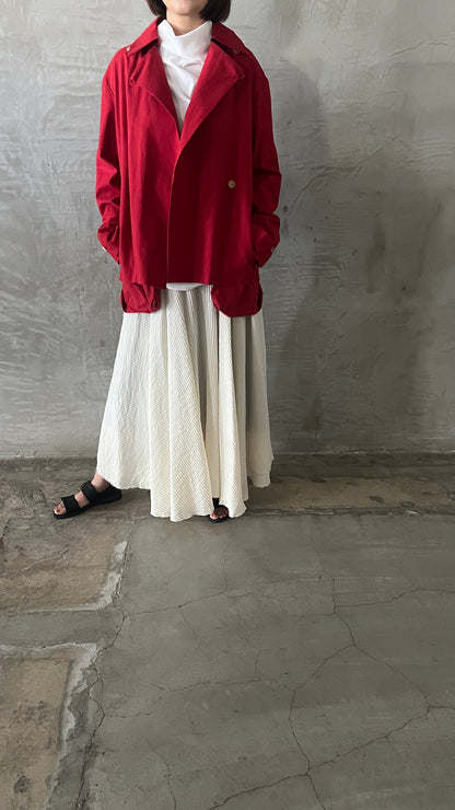 ovesized straight jacket pop out