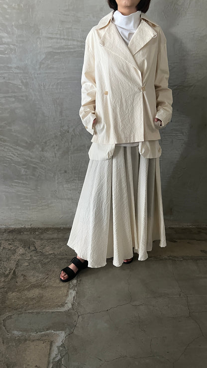 ovesized straight jacket pop out