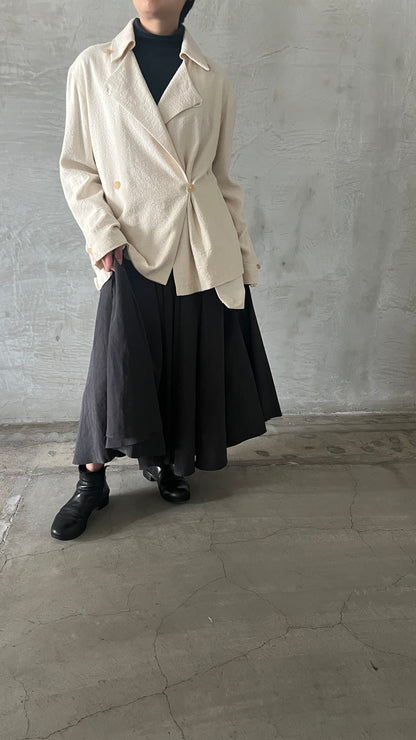 ovesized straight jacket pop out