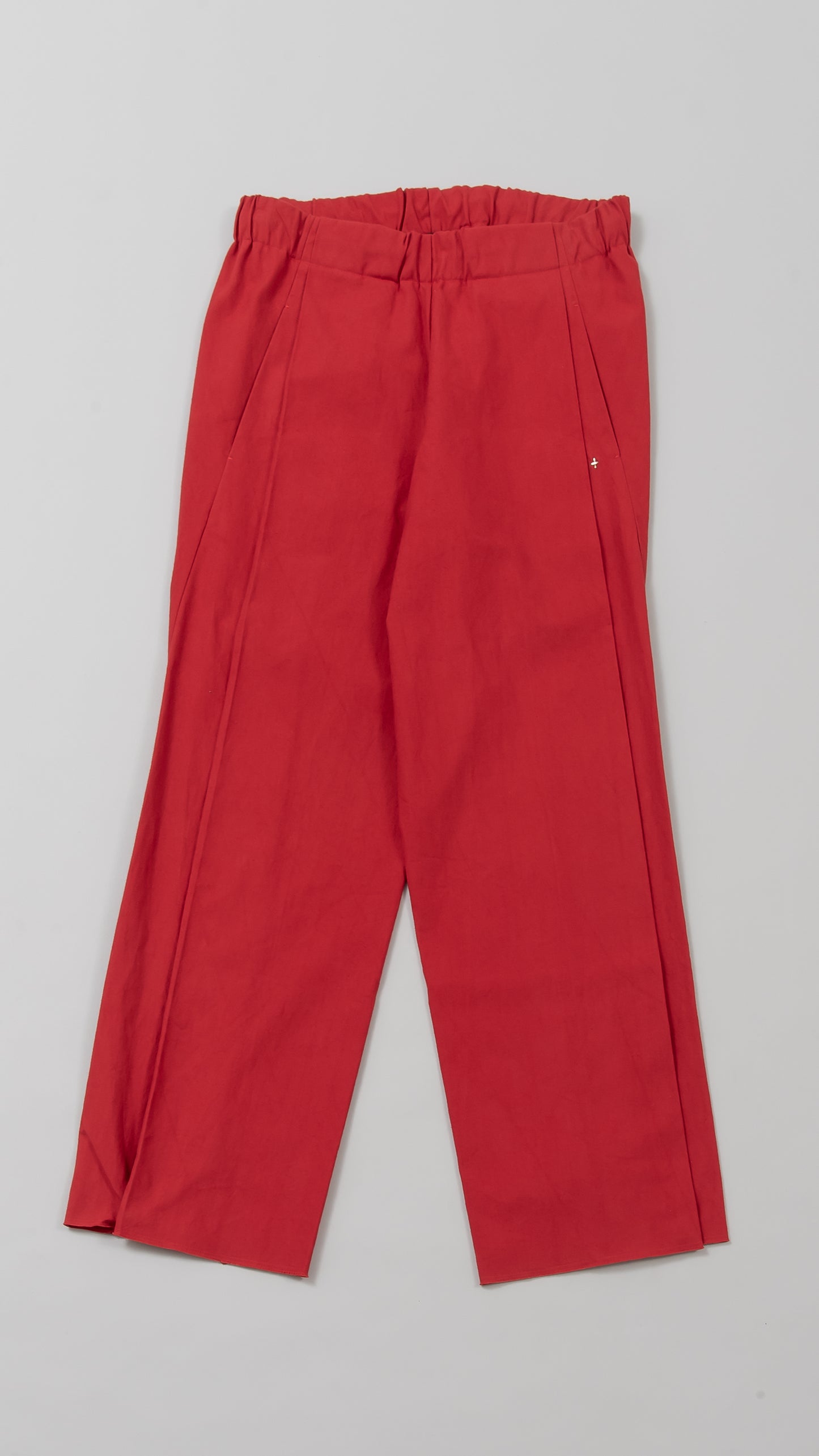 front pleat wide fit short elastic