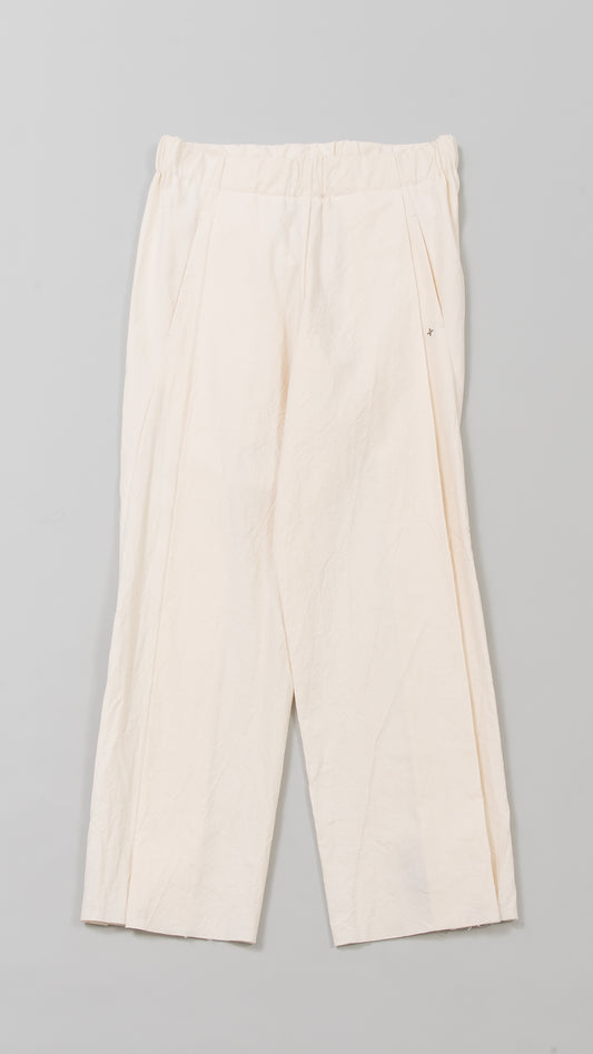 front pleat wide fit short elastic