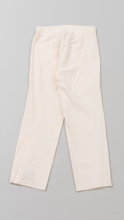 front pleat wide fit short elastic