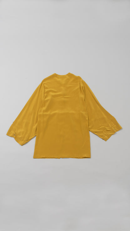 V NECK  OVESIZED  SHIRT