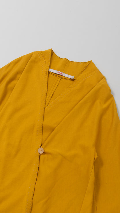 V-Neck Flared Cardigan