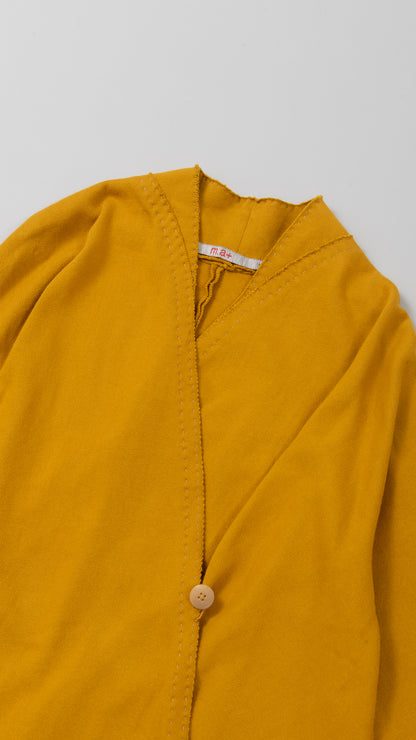 V-Neck Flared Cardigan