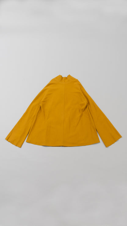 V-Neck Flared Cardigan