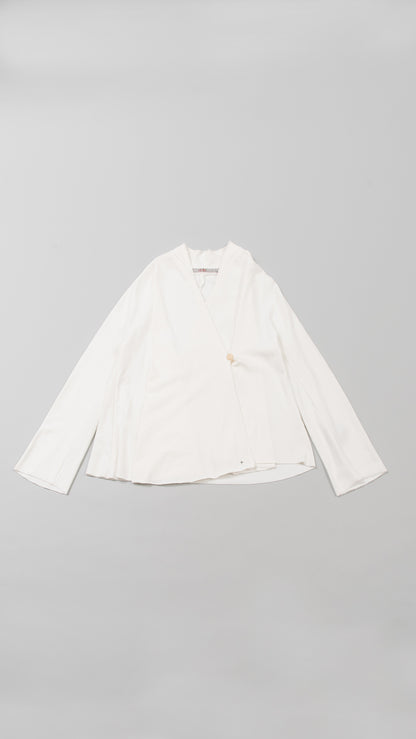 V-Neck Flared Cardigan