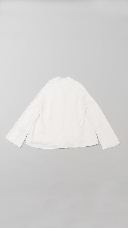 V-Neck Flared Cardigan