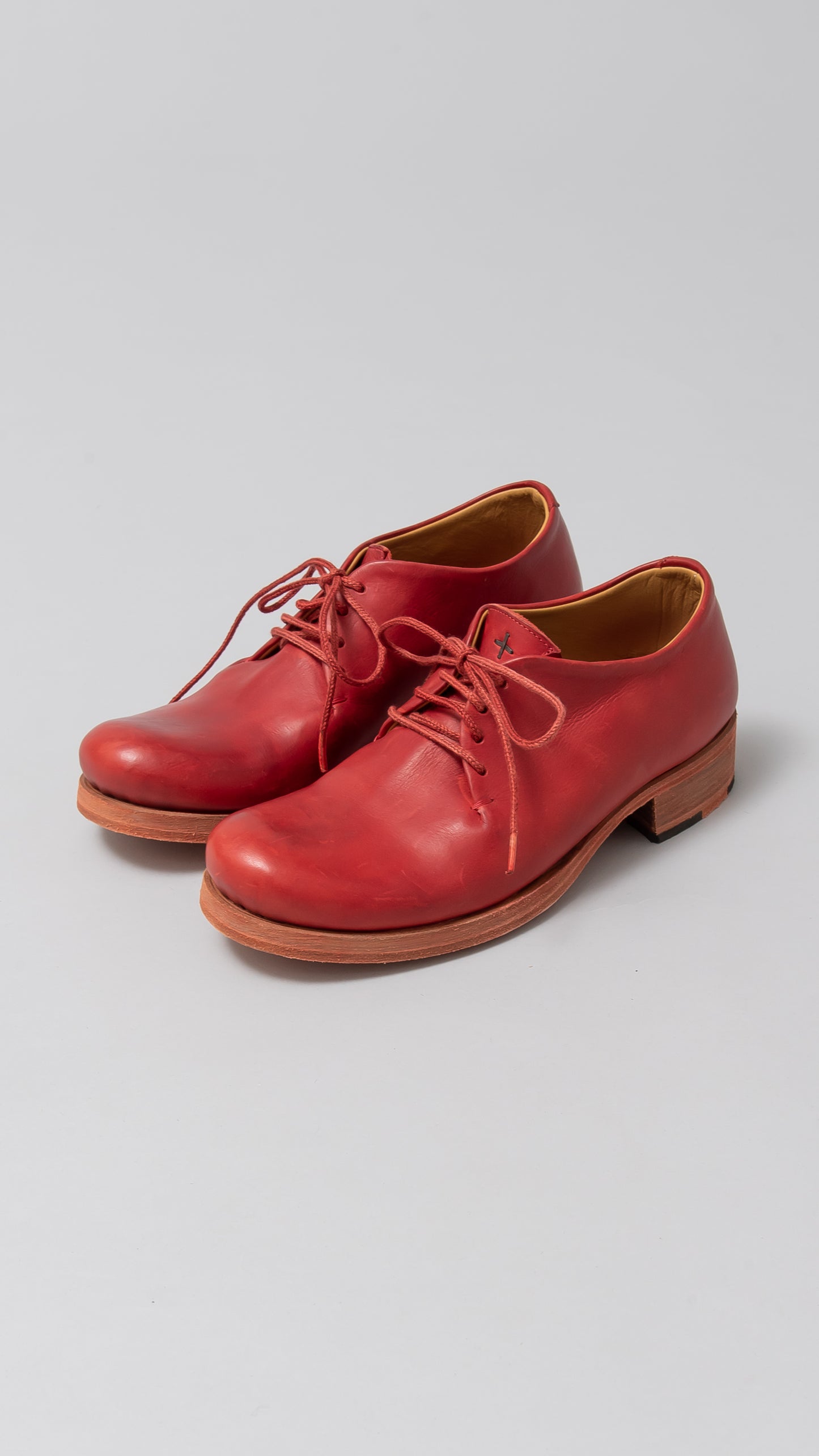 leather piece derbies