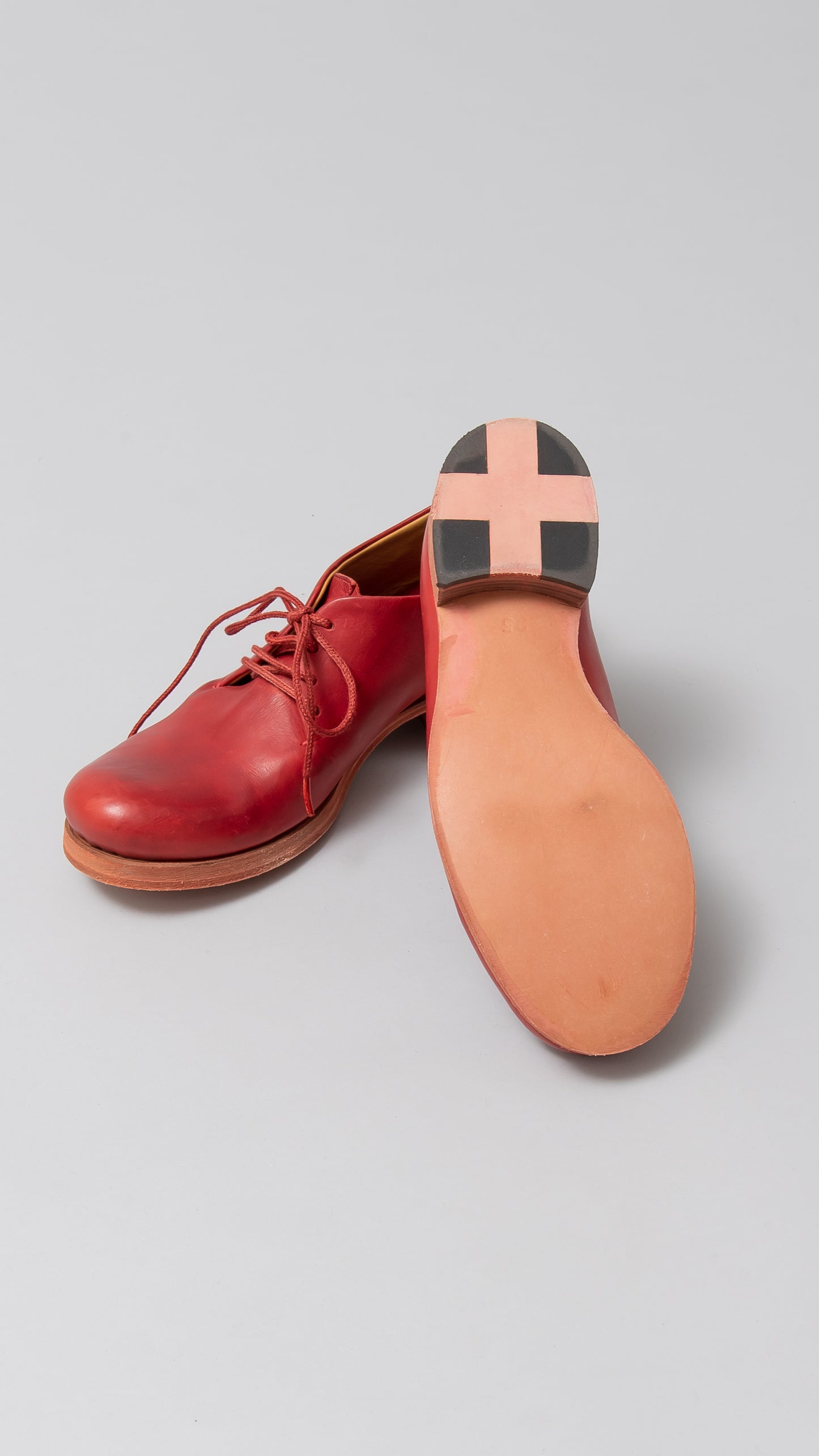 leather piece derbies