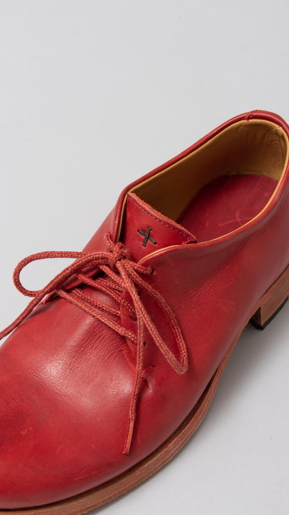 leather piece derbies