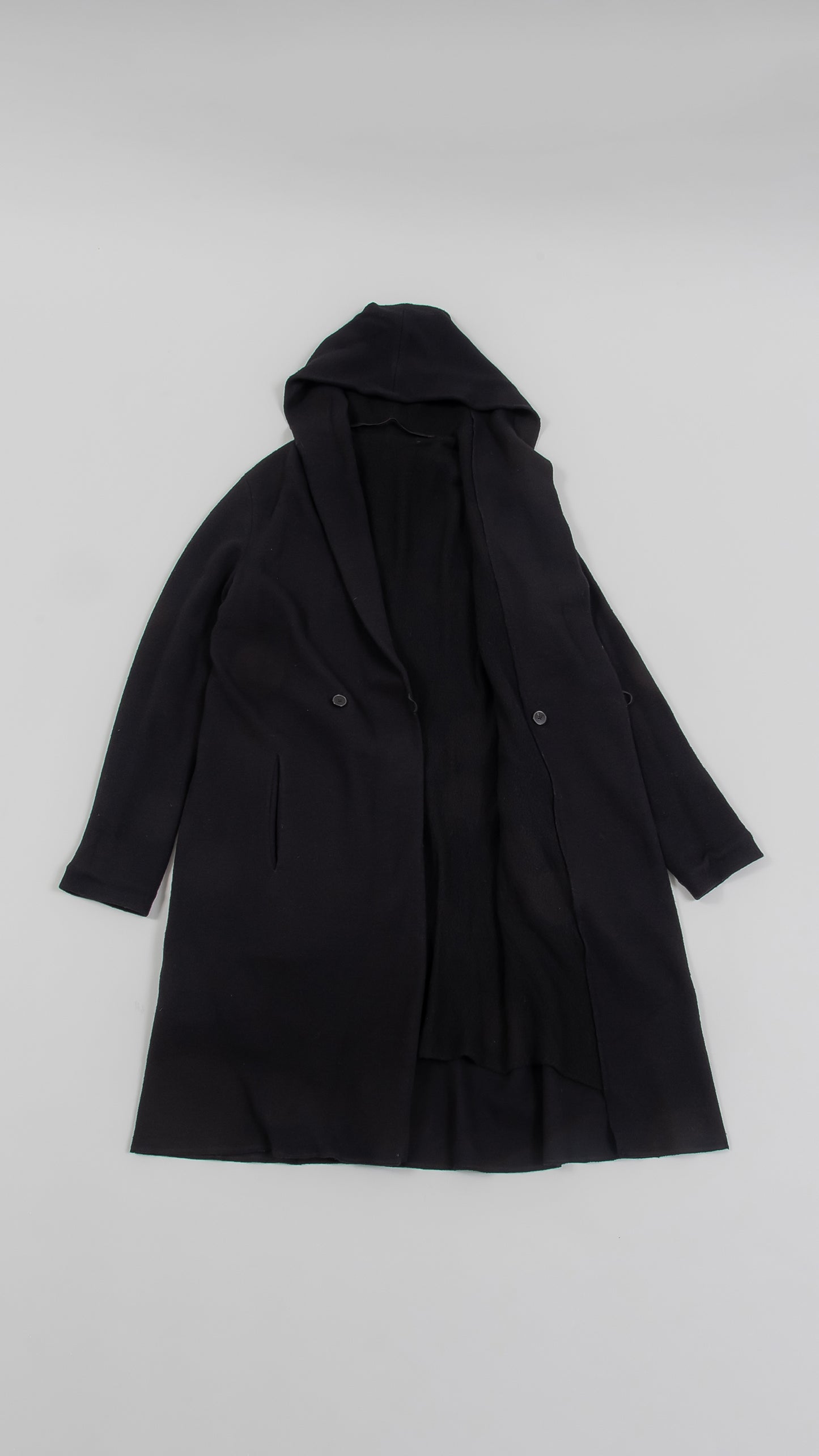 2 glove pocket hooded cardigan