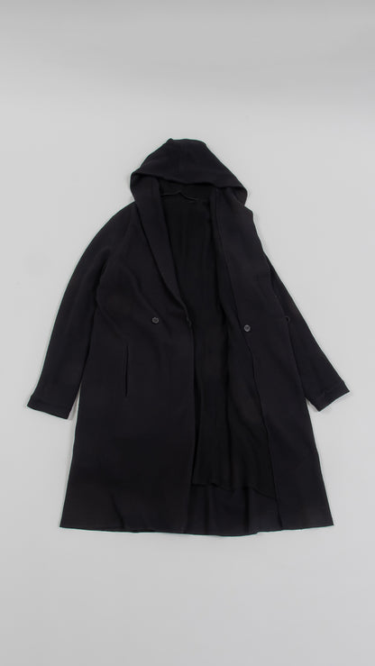 2 glove pocket hooded cardigan