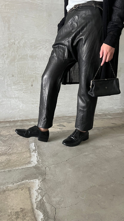 low crotch 2 pocket pants