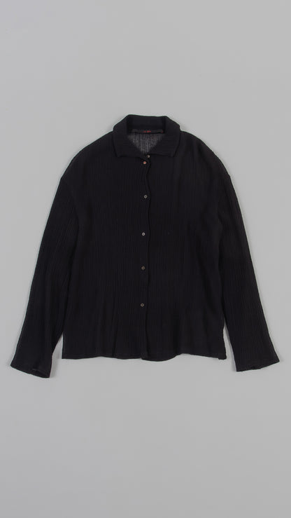 wo. high collar medium fit shirt