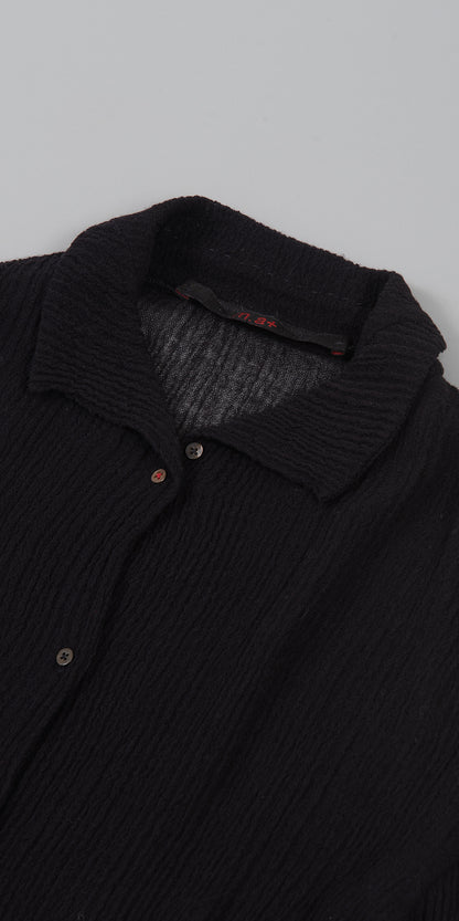 wo. high collar medium fit shirt