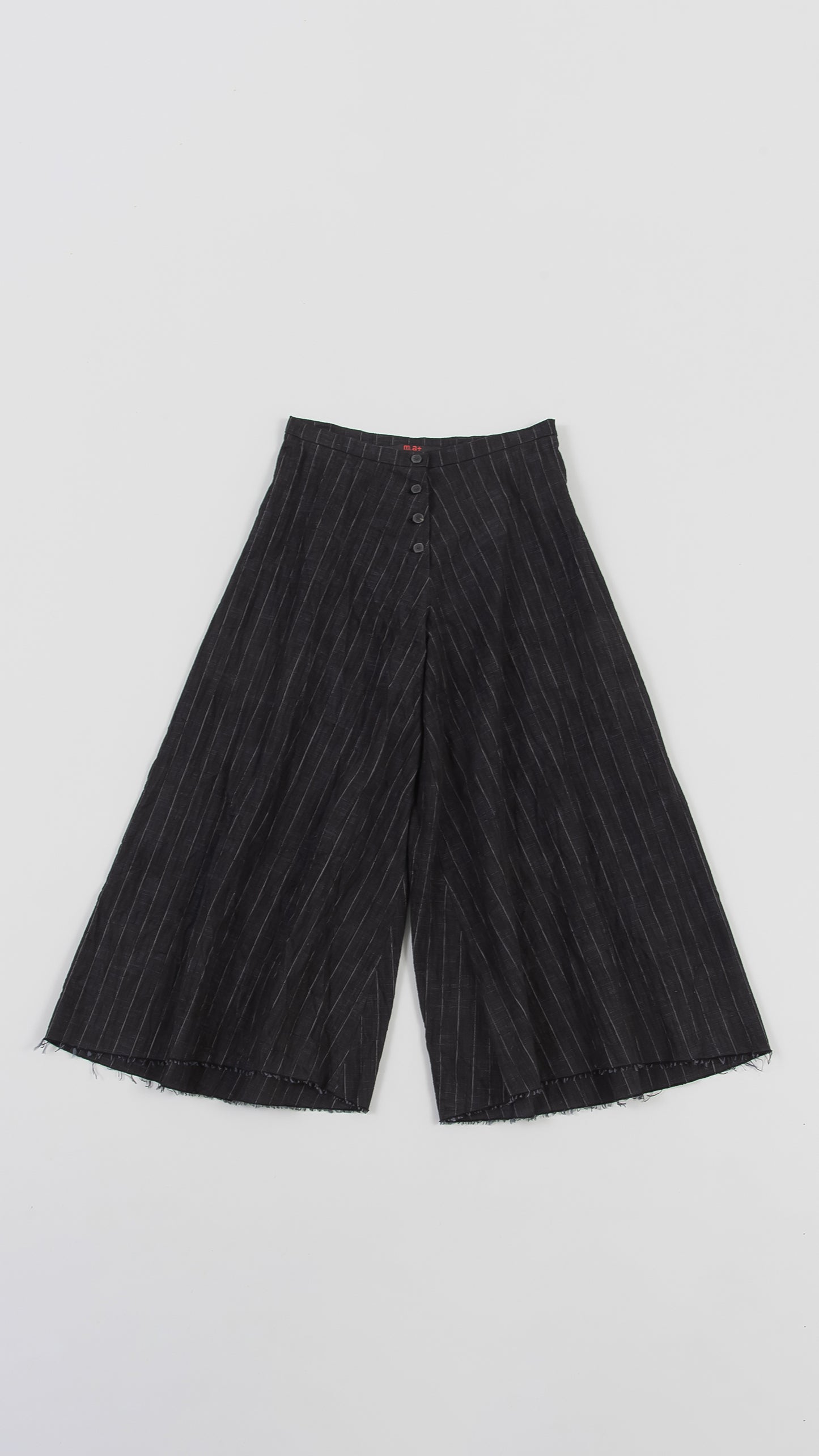 wo. front button flowing legs wide