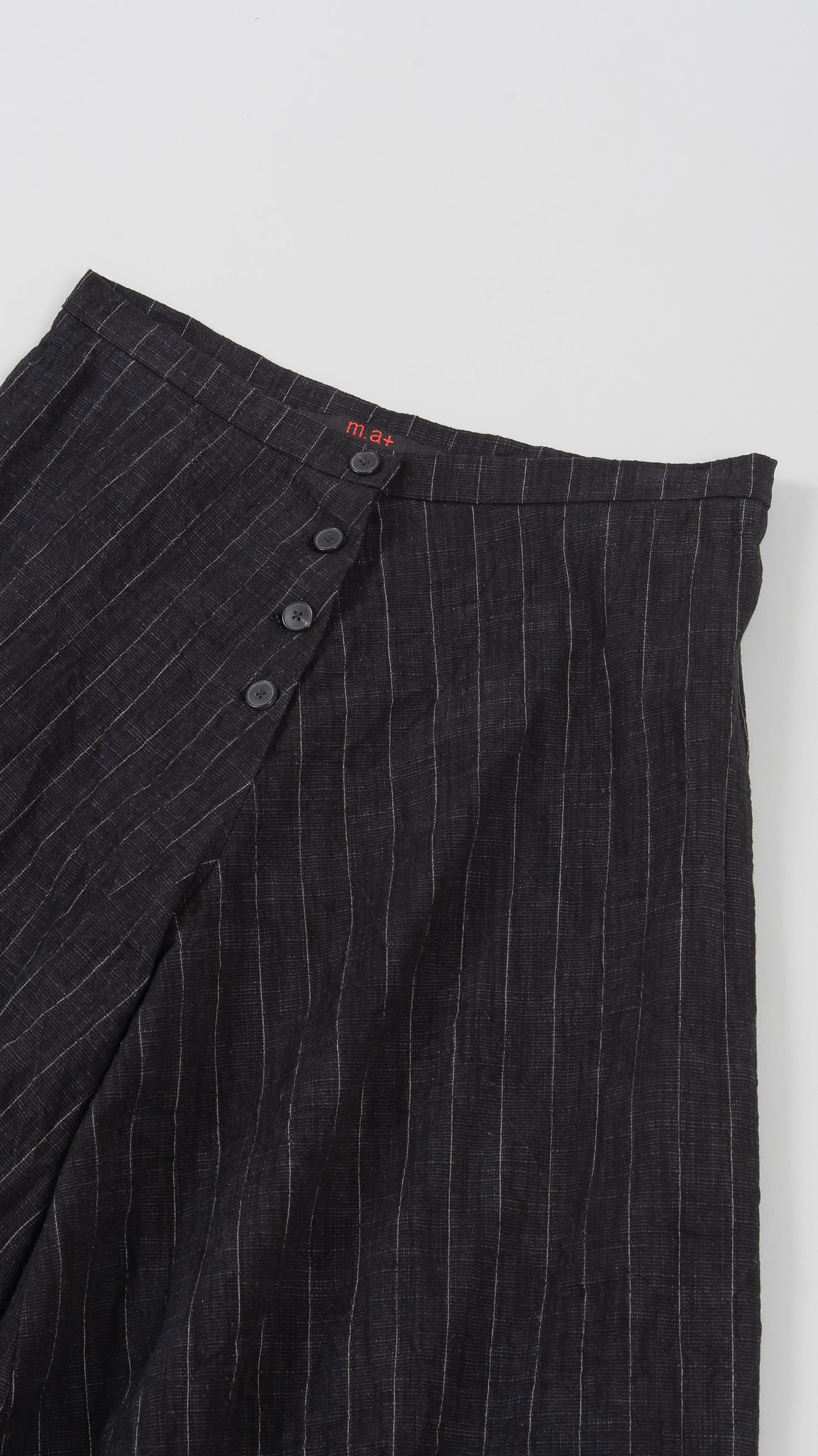 wo. front button flowing legs wide