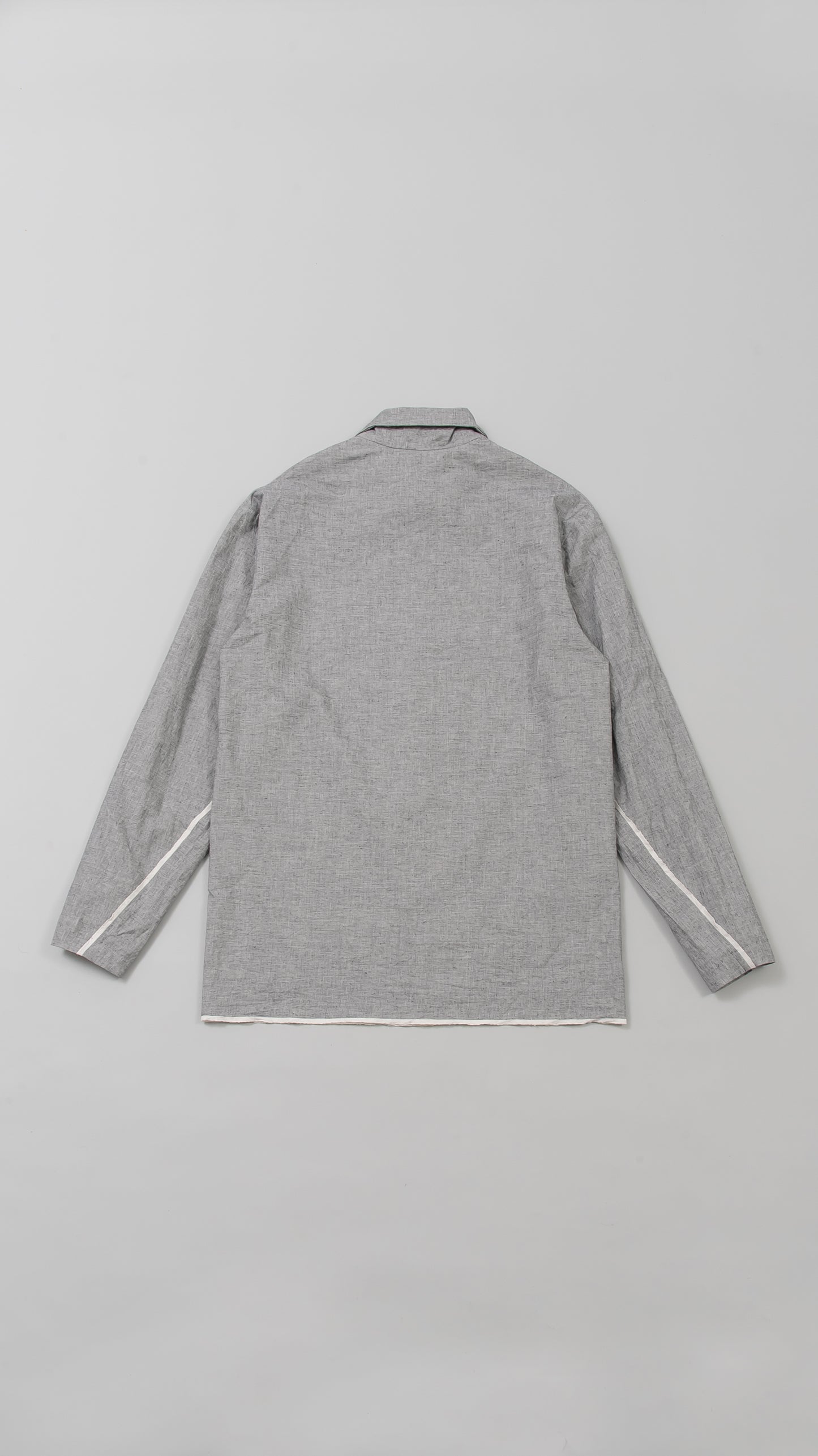 high collar medium fit shirt