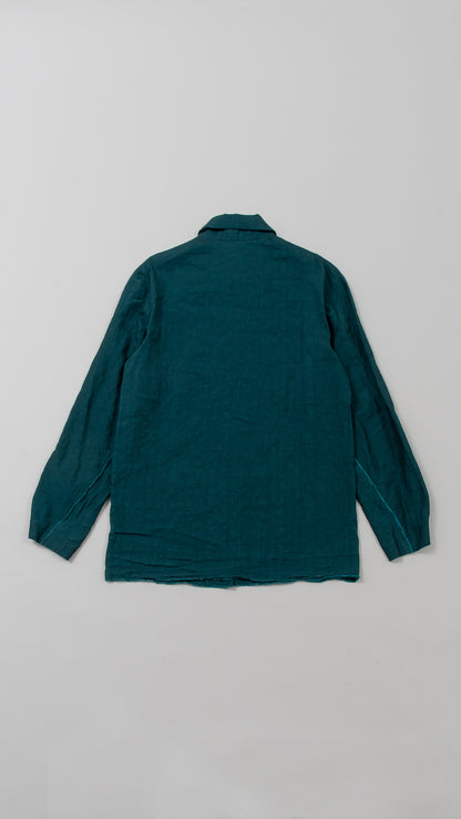 high collar medium fit shirt