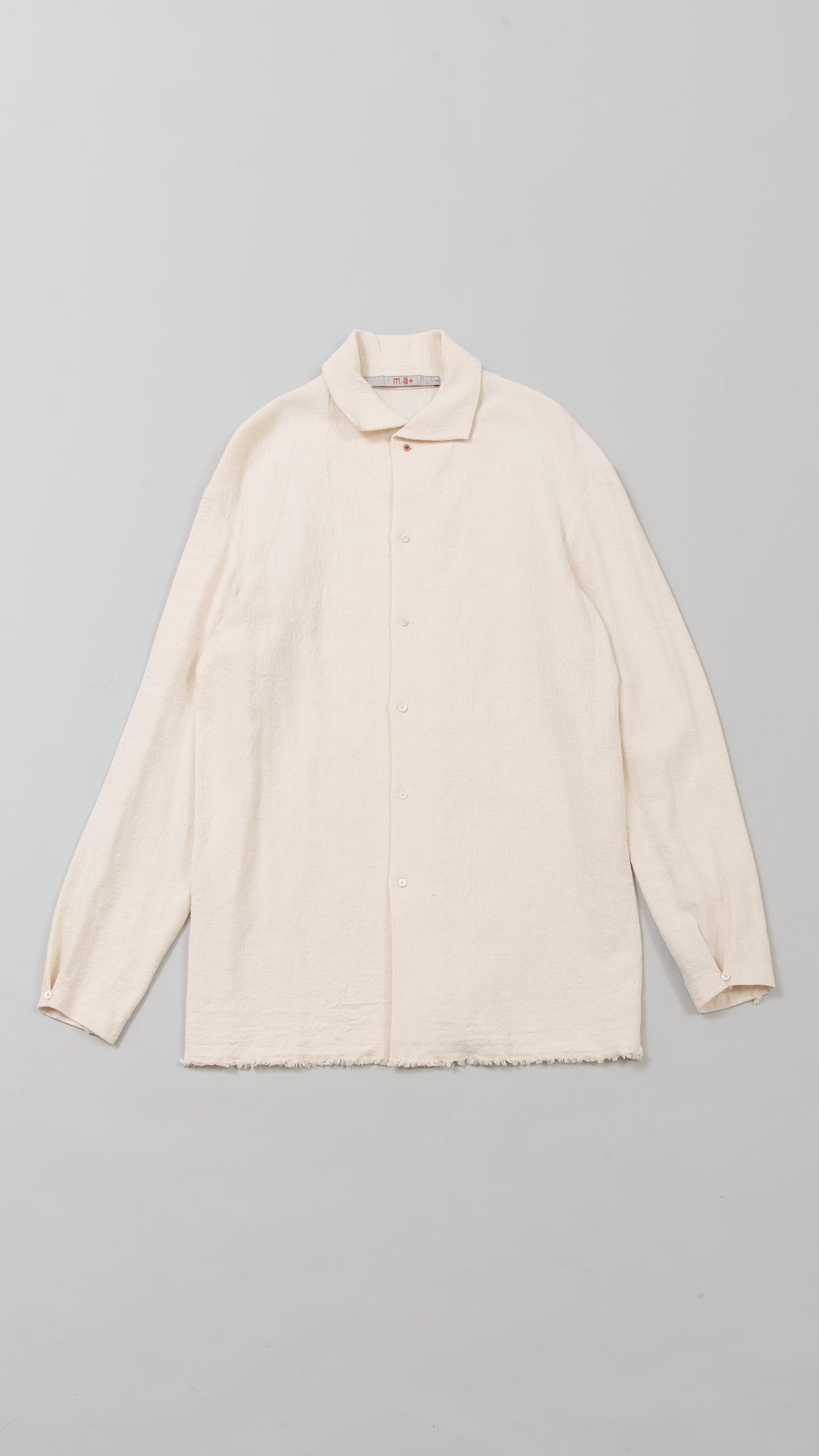 high collar medium fit shirt