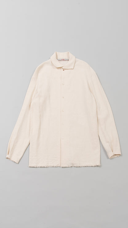 high collar medium fit shirt