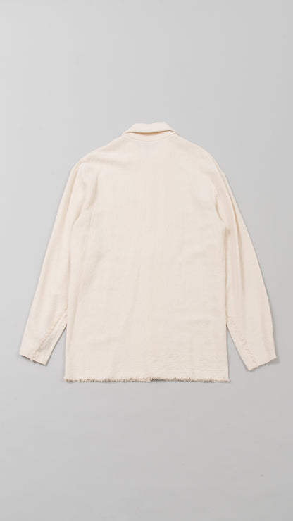 high collar medium fit shirt