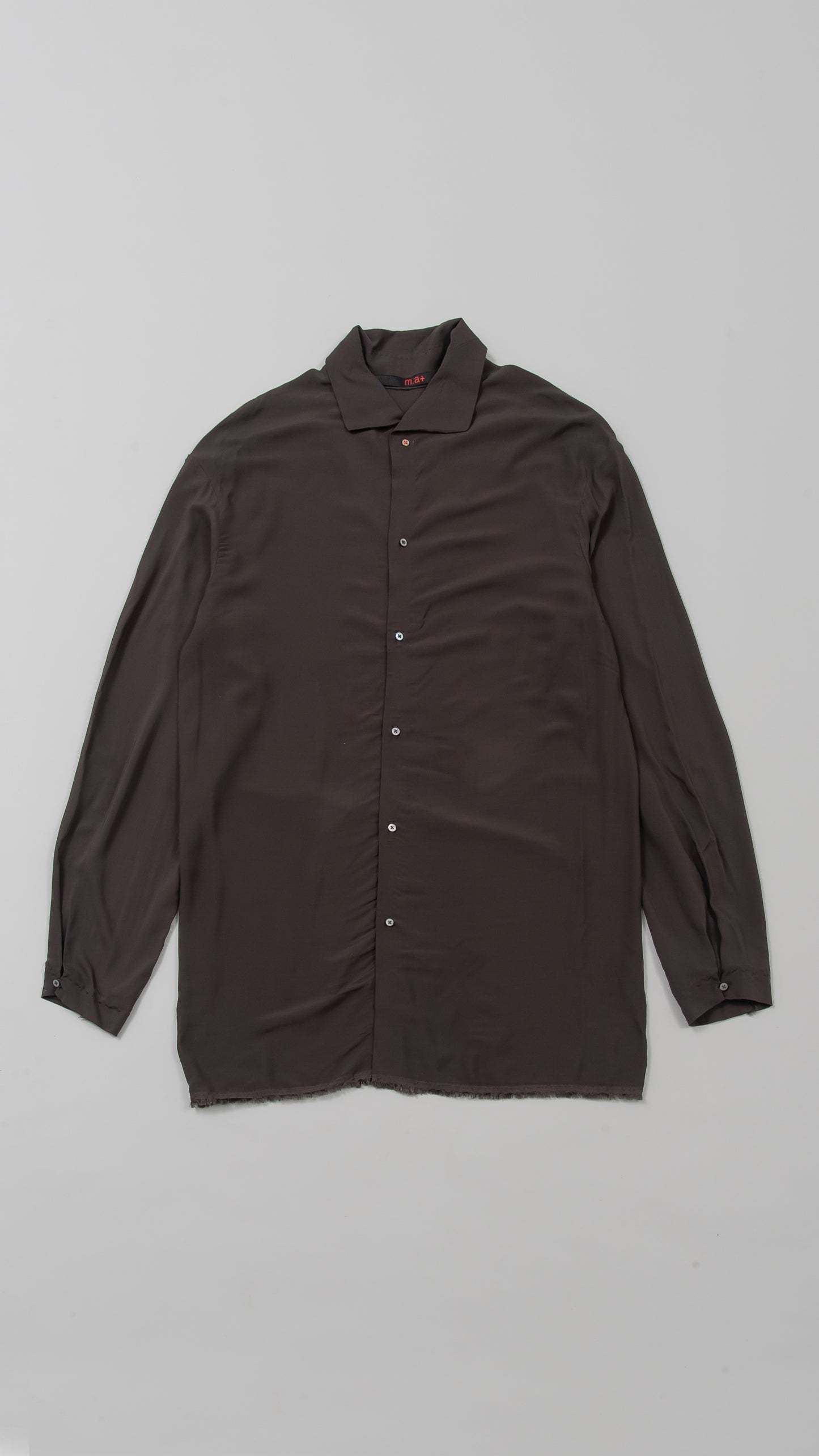 high collar medium fit shirt