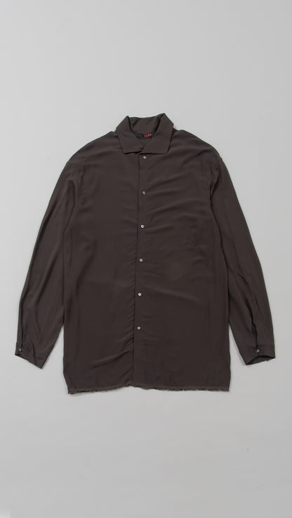 high collar medium fit shirt