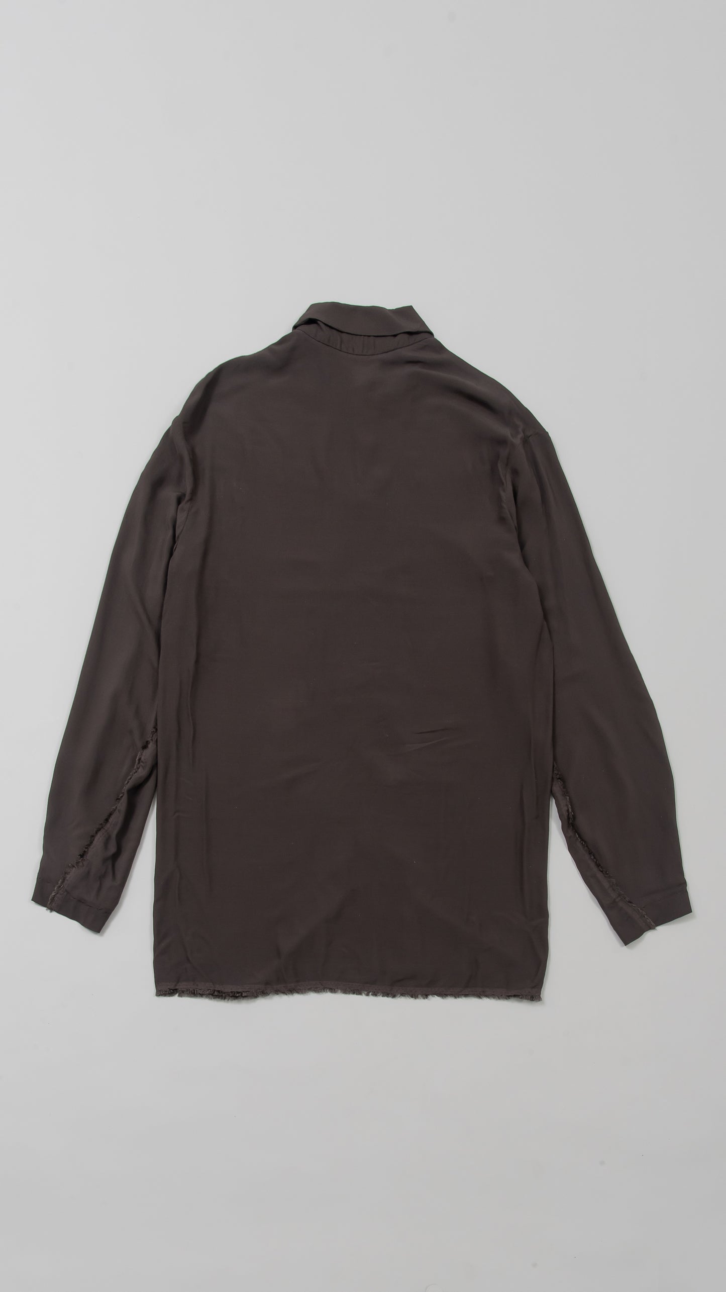 high collar medium fit shirt