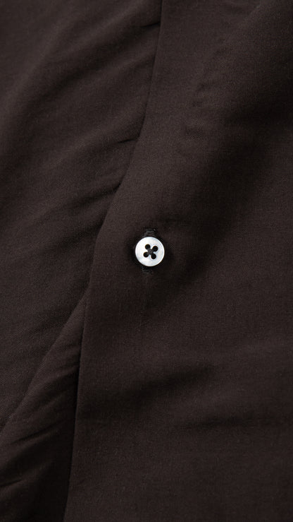 high collar medium fit shirt