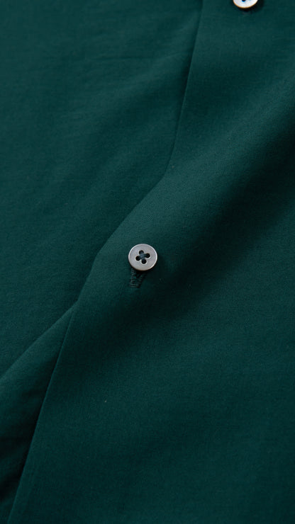 high collar medium fit shirt