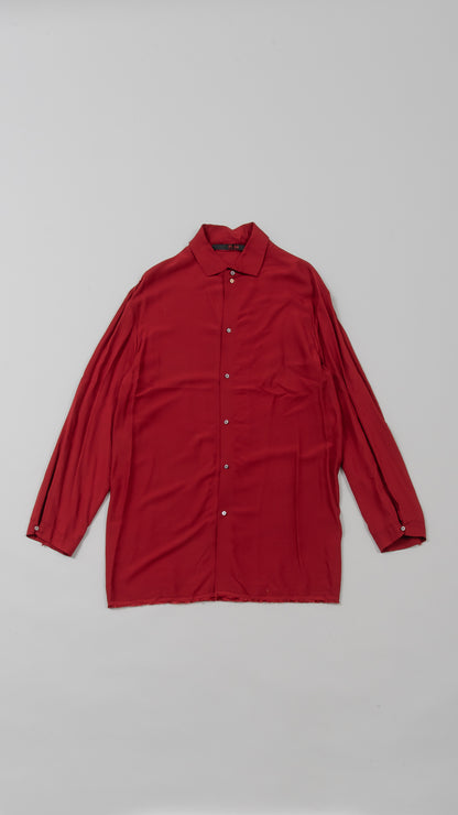 high collar medium fit shirt