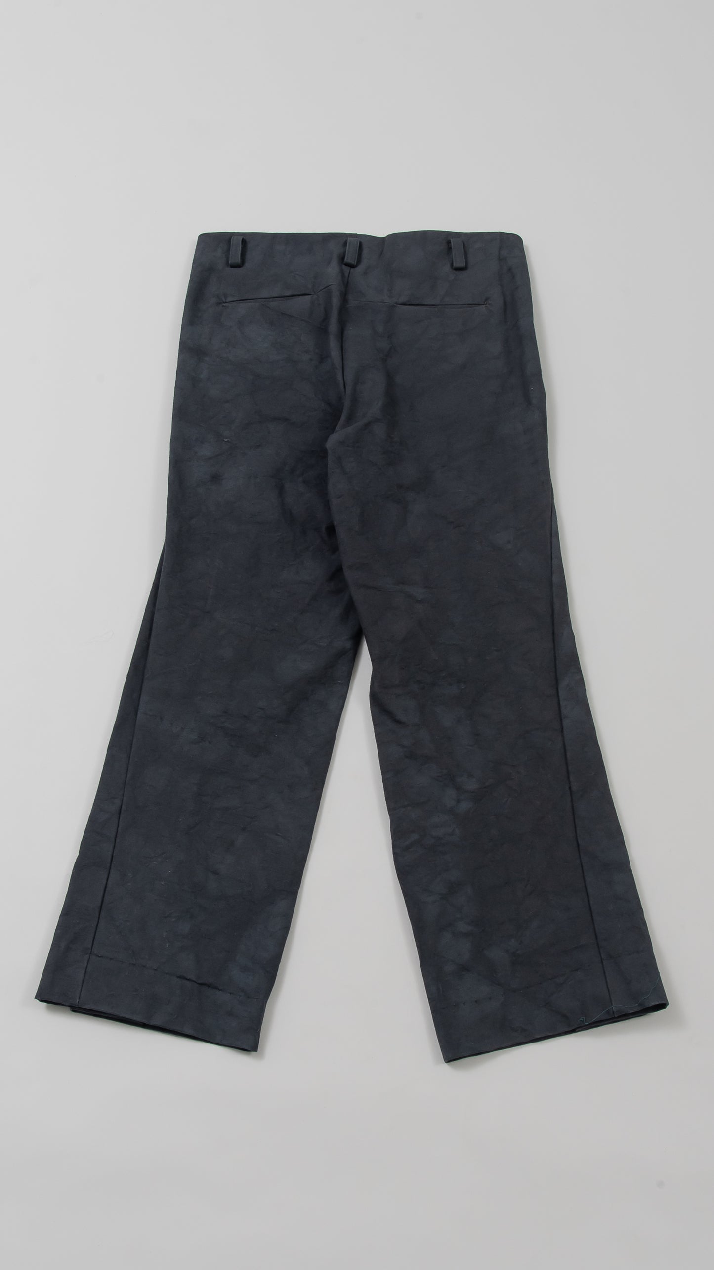 front pleat wide fit pants