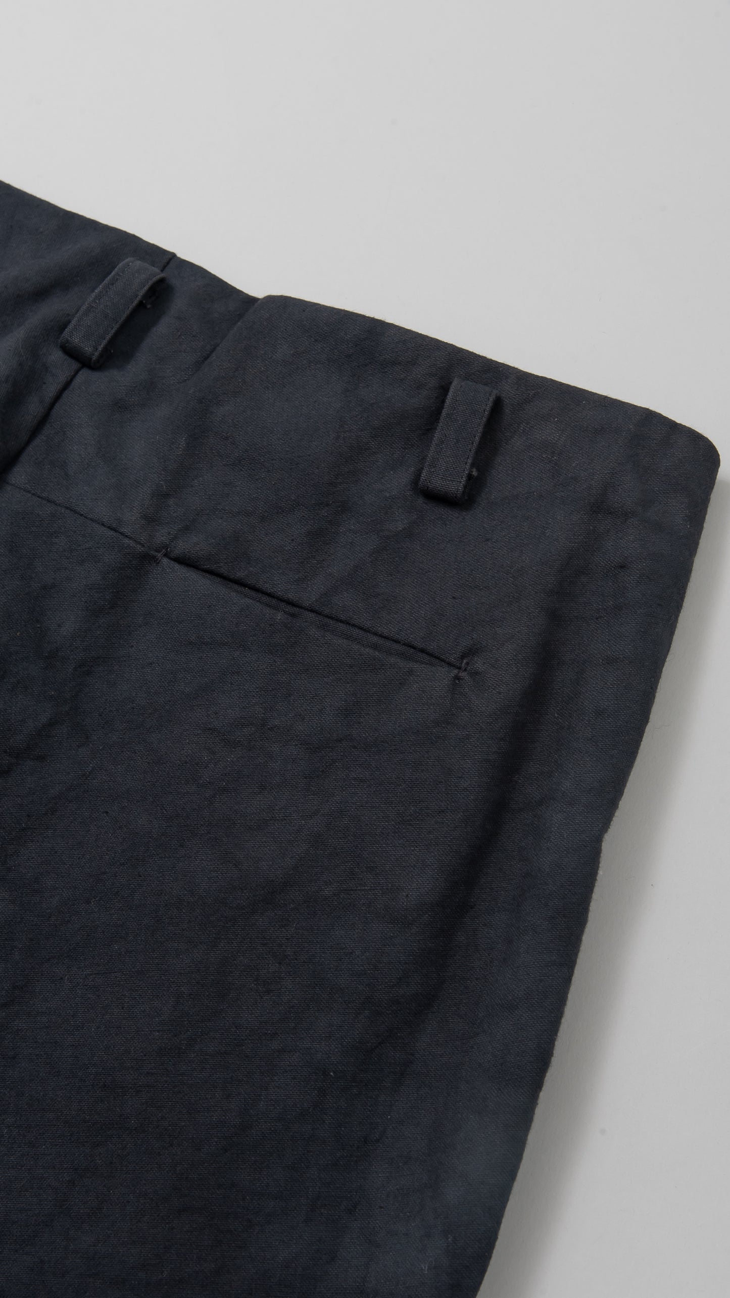 front pleat wide fit pants