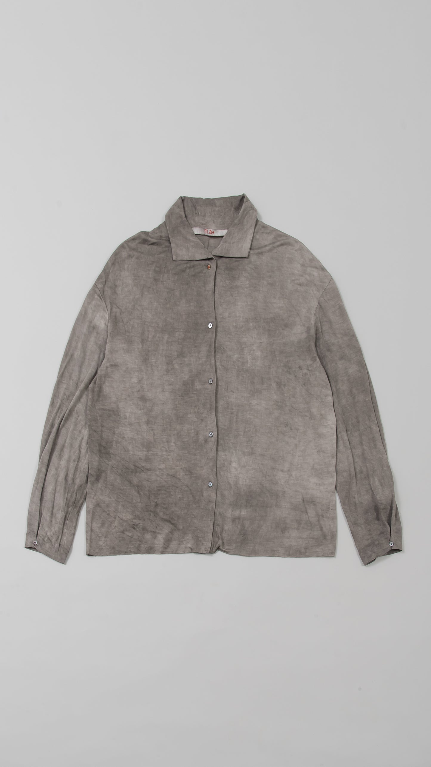 wo. high collar medium fit shirt