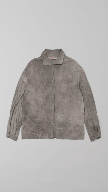 wo. high collar medium fit shirt