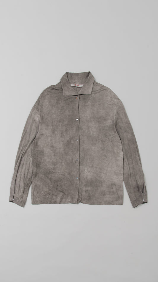 wo. high collar medium fit shirt