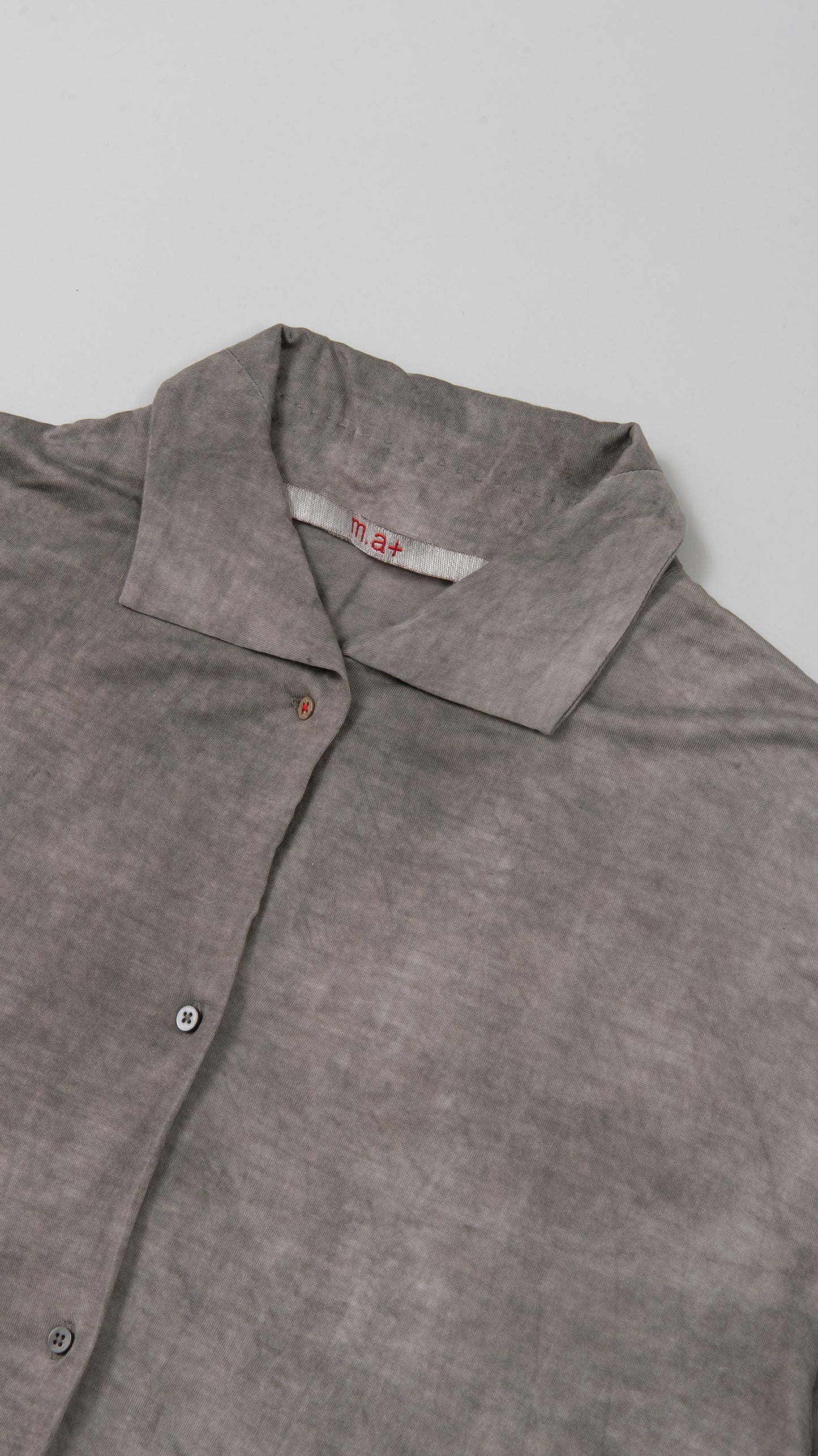 wo. high collar medium fit shirt