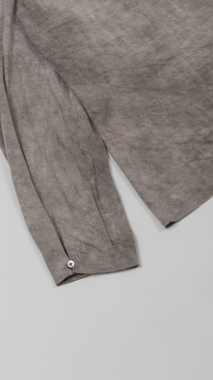 wo. high collar medium fit shirt