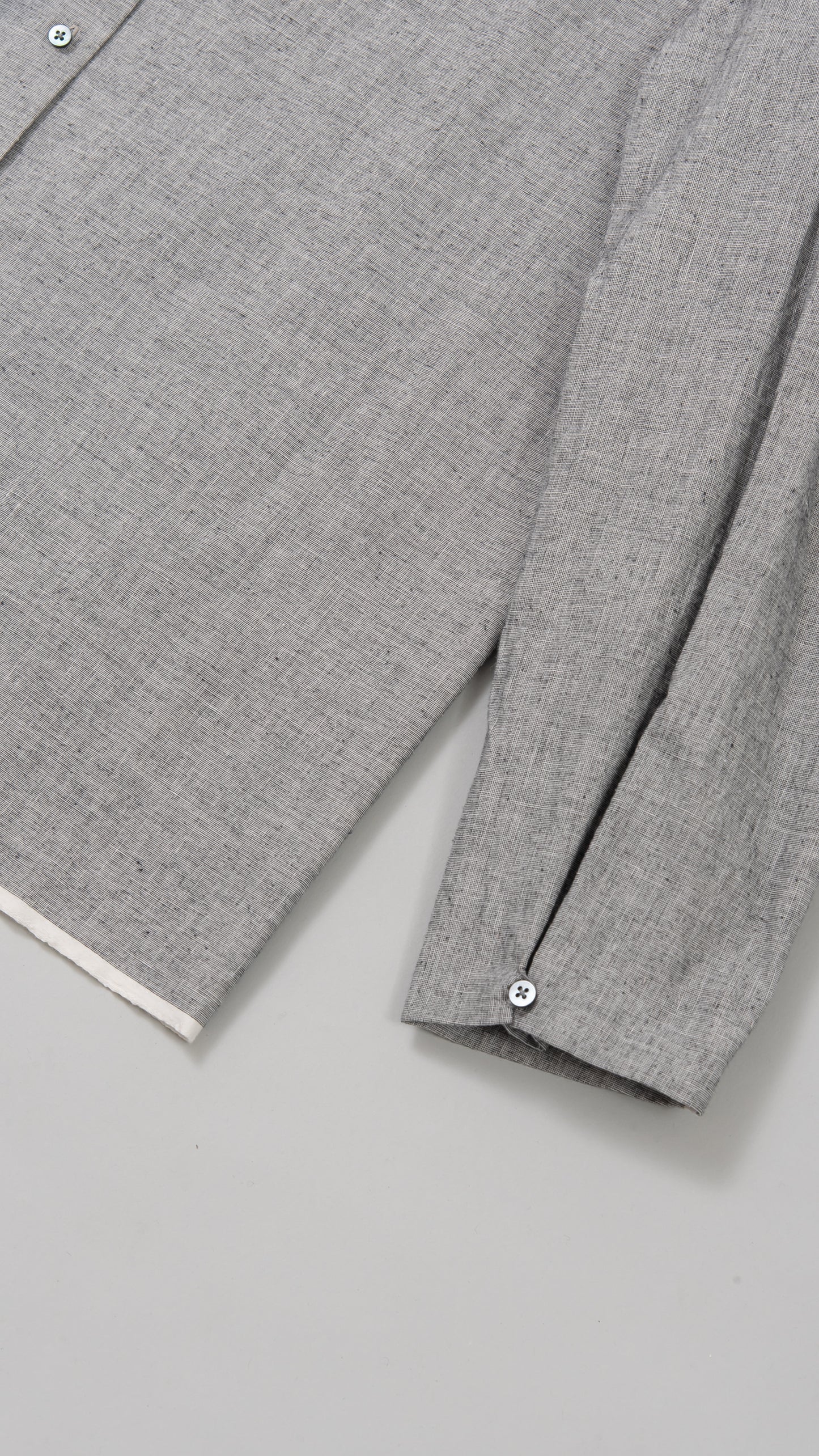 wo. high collar medium fit shirt