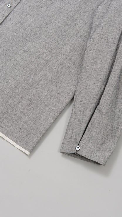 wo. high collar medium fit shirt