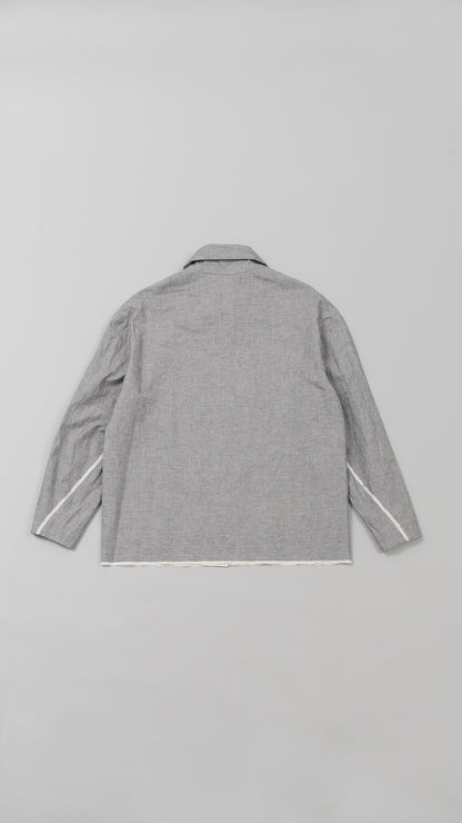 wo. high collar medium fit shirt